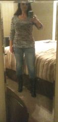 My first skinny jeans.... Jan 1 2012
