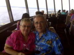 Phyl & Earl,
44th Anniversary
Space Needle in Seattle
13 Mos Post-Op