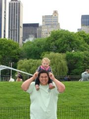 CC and Daddy Central Park