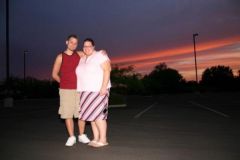My lovely boyf J and me in Arizona visiting my dad. 

(2005)
