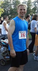 9/5/09 --1st 5k EVER!  32:58.  191#