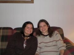 My boyfriend and I, Thanksiving 09.