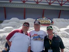 My brother, Daddy and I at the 50th running of the Daytona 500.  Best vacation I've ever taken.