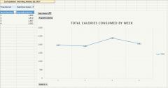 This is my total calories eaten by week as a gross value