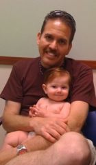 after, taken at my daughters 6 month check up on June 8, 2009. She was my inspiration!!!!
