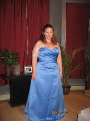 08/02 Dress in a size 16!!! I will be wearing in November for my friends wedding in Florida.....
at 237 lbs
