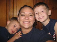 07-03-09 Me & my babies! They are my life! Konnor is 3 1/2 and Riley is about to be 5, omg!