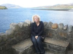 Me at Eilean Donan Castle - where Highlander was filmed - beautiful part of Scotland
