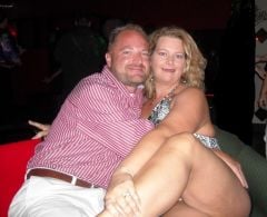 Me and my hot hubby out for a night of fun!