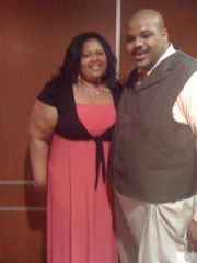 me and my sister she has lost like 26 lbs since this pic and i lost around 22lbs