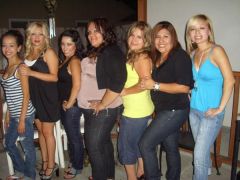 this is me also on my bday with all my skinny friends.. my goal is to be 100 lbs down by  this bday only 25 to go!!