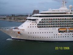 2006 Christmas cruise on Brilliance of the Seas