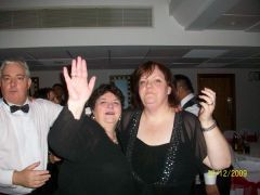 Xmas party 2009. For the first time in my life I enjoyed a party with no hang ups about my weight