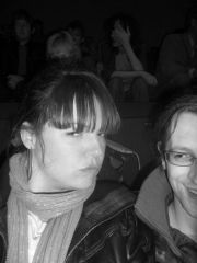 Eric Clapton gig in May 2009. Posing for a bit of fun!!