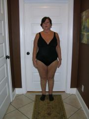 Weight 203.8 total loss 66.2 lbs. Notice I can actually hold my arms beside my body!