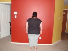 One month before lap band. 8-1-2009 272 lbs