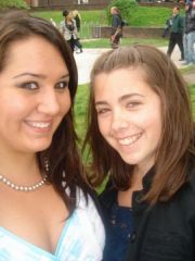 little and me at grad