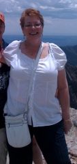 Up on the mountain, after losing 88lbs. July 2009. Surgery date 10-9-2008