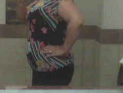 Taken Aug. 3 3.5 mos post op
Current weight 213.  19lbs down