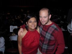Me and dustin at the Nutcracker December 10 2009