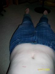 laying well from the first pick i took like this, you kinda can tell i lost weight