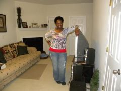 At my cousin's house in ATL Valentines Weekend
