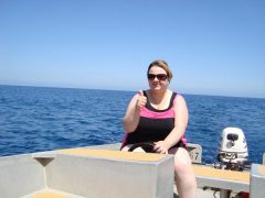 First time driving a boat in Catalina! June 2009