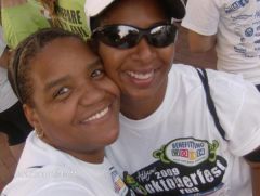 me w/bff b4 our 6th 5k started...09/19/09