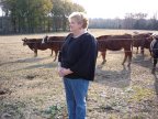 Mary THanksgiving 2008 can you find all the cows in that pic--pre-band