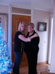 XMAS fatty, this is taken with my daughter who has lost more weight since, she has lost 8stone with her band.
