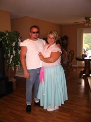 IMG 0728 Me and my husband going to a 50's party before surgery weight 236