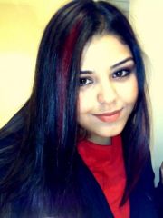 Red and black. <3
Highlightsss. =D