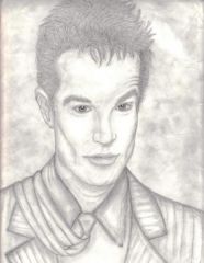i was arouuuunnndd 14 maybe 15 when I drew this one. I was in love with this man. <3
