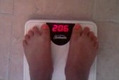 MY WEIGHT 206 ON 9 17 09