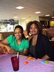 Me and mom.. I see the weight lost in my face the most