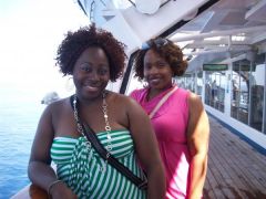 On a cruise w/friends