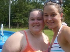 Me & my sister Kellie 7/09