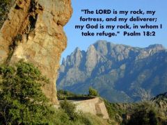 Jesus Christ is my unchanging Rock.