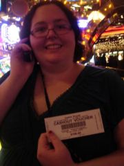 I won!! In Las Vegas