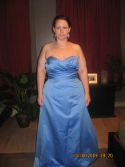 Second time in my bridesmaid dress for my friend's wedding since 08/02/09.