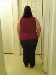 280lbs red back view...down 19lbs. 10/10/2009