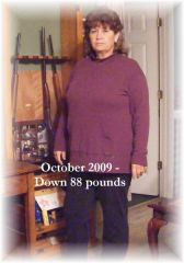 Debbie Oct 2009   Down 88 pounds