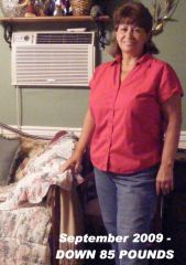 SEPTEMBER 2009 - Down 85 pounds