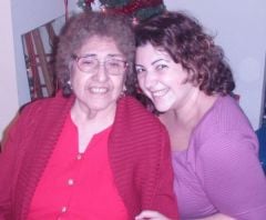 Grandma and Me on Christmas Day