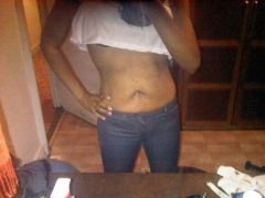 got my belly pierced..tummy tuck in 2010 :)
