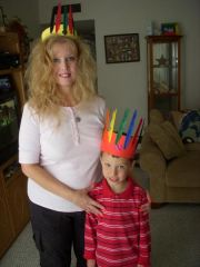 Nov 2009  our Thanksgiving hats my son made..