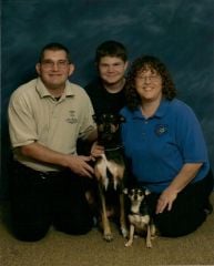 Me in 2008 with my husband and my son when I knew i needed to do somthing