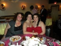 Me and my nieces at my lil' bro's wedding!