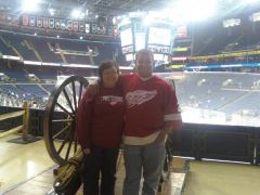 1st Goal Reached! Sat at Hockey Game with Hubby and didn