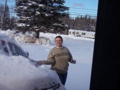 Me in Maine in November 2007 about 230 pounds